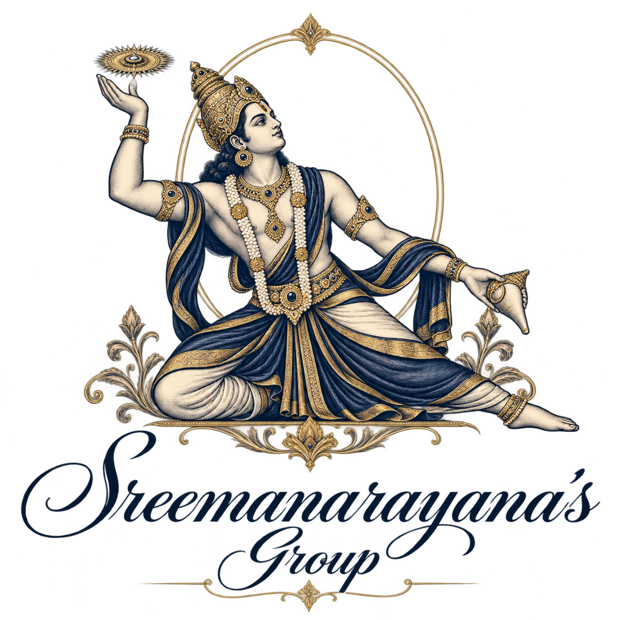 Sreemanarayana’s Group original emblem